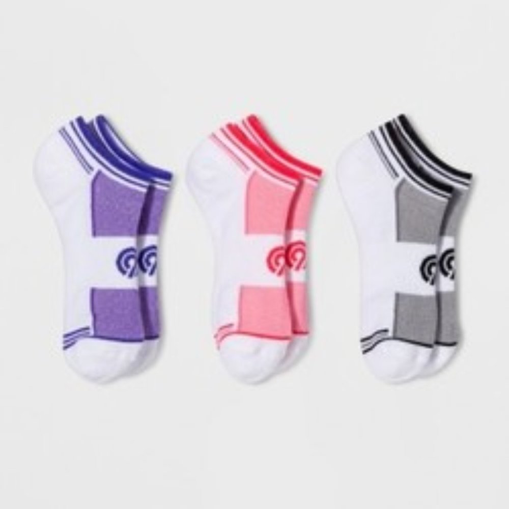Women's Training No Show Athletic Socks Size 5 - 9